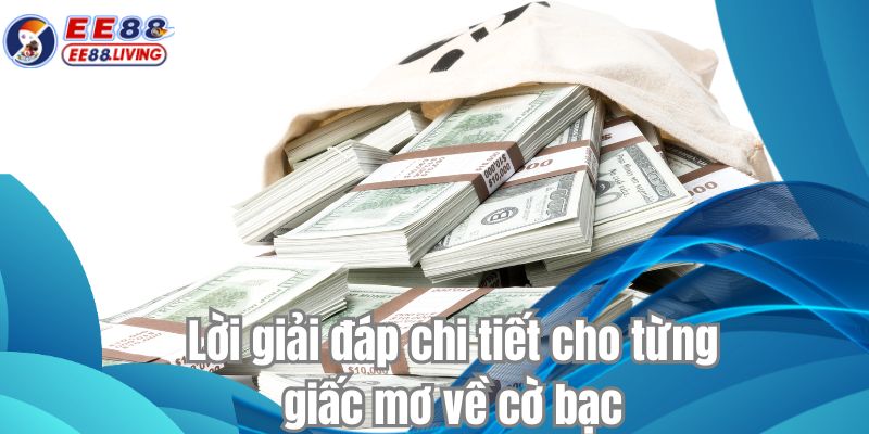 Lời giải đáp chi tiết cho từng giấc mơ về cờ bạc